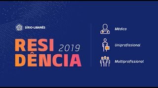 Instituto de Ensino e Pesquisa SírioLibanês  Live Residência 2019 [upl. by Ardet]