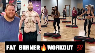 stepper workout for weight loss beginners  FAT BURNER WORKOUT [upl. by Aneled110]