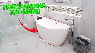 How to Install a Freestanding Tub [upl. by Zacharie]