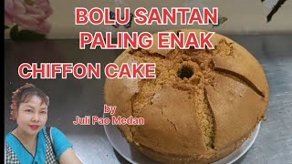 RAHASIA BOLU SANTAN CHIFFON CAKE TIDAK BANTET [upl. by Piegari]