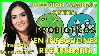 PROBIOTICOS EN INFECCIONES RECURRENTES Ginecologa Diana Alvarez [upl. by Naraj702]