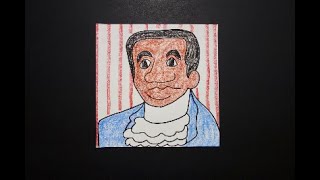 Lets Draw Crispus Attucks African American Hero American Revolution [upl. by Eryn]