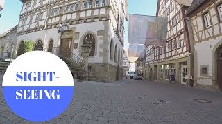 Sightseeing in der Fachwerkstadt Eppingen in GERMANY [upl. by Lai864]