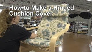 How to Make a Hinged Cushion Cover [upl. by Lah]