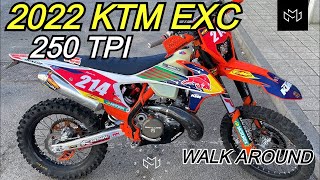 2022 Mike Morales KTM EXC 250 TPI Sixdays [upl. by Yeaton]