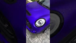 Sa vedeți când ninge pe jantele de la Vennom ce se întâmplă mini cooper jcw rgb wrap [upl. by Amees]