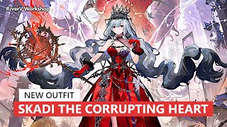 Skadi the Corrupting Heart New Skin  Arknights明日方舟 濁心スカジの新しいコーデ [upl. by Dorthea164]