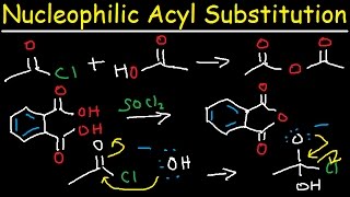 Nucleophilic Acyl Substitution Reaction Mechanism  Carboxylic Acid Derivatives Organic Chemistry [upl. by Niarb835]