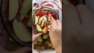 How to prevent apples from turning brown info in pinned comment tipsandtricks lifehacks [upl. by Peer]