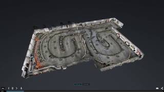 3D Scan unserer Rennstrecke auf der Kartbahn in Werther [upl. by Yorker]