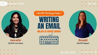 CELPIP Live Writing Task 1 Writing an Email [upl. by Zendah247]