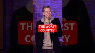 Why I HATE Iceland 🤣 crowdwork standupcomedy comedy funny iceland [upl. by Dlarej]