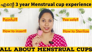 All about Menstrual Cups  How to Use  Insertion and Removal  General Questions answered [upl. by Eidac]