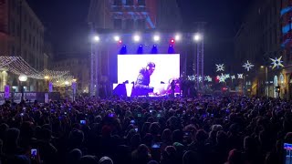 Padova musica a Natale con Bob Sinclar linizio dello show [upl. by Heath507]