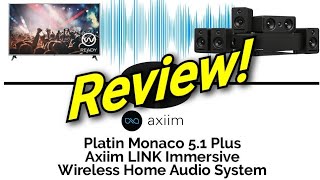 Platin Monaco 51 Wireless Home Theater System Review [upl. by Pauiie978]