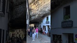 Setenil de las Bodegas Andalusia shorts Episode 5 [upl. by Hallett]