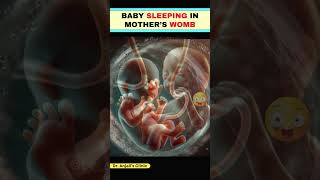 Baby enjoying stress free life in moms womb  Fetal development shortsvideo baby women health [upl. by Tahp]