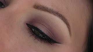 LOreal La Palette Nude 2 Tutorial Plum Halo Eye  cookiemonster672 [upl. by Littman]