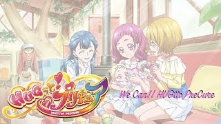 HUGtto PreCure  We Can HUGtto PreCure EngRom [upl. by Nyrhtak]