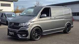 brand new 74 plate vw transporter t61 panel van modified [upl. by Latashia]