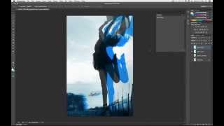 Photoshop Cs6 Tutorial Split Color Double Vision Effect [upl. by Jerome]