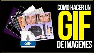 Como crear un GIF con Imágenes  Tutoriales de PHOTOSHOP [upl. by Ardnassak]