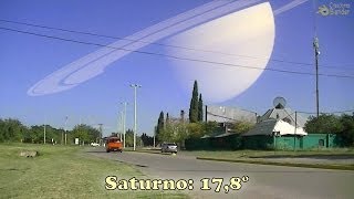 Cómo se verian los planetas si estuvieran en lugar de la Luna [upl. by Llewen285]