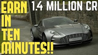 GT SPORT  EARN 14 MILLION in 10 MINUTES EASY [upl. by Enalahs849]