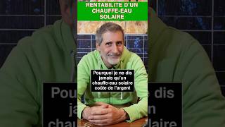 Anecdote dun solariste  Quel est le coût dun chauffeeau solaire  Avis dun solariste VS finance [upl. by Wise94]