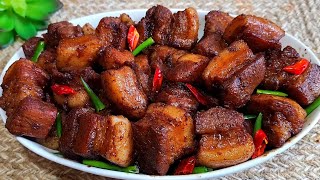 Most Delicious Braised Pork Belly Recipe Easy To Make 🔥 😋 [upl. by Arammat]