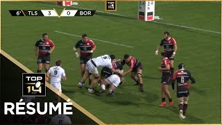 TOP 14  Résumé Stade ToulousainUnion BordeauxBègles 1211  J19  Saison 20212022 [upl. by Nirehtac890]