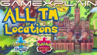 All TM Locations in Pokémon Sword amp Shield Guide amp Walkthrough [upl. by Loris]