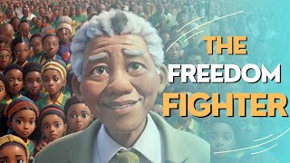 Nelson  Nelson Mandela long walk to freedom  Nelson Mandela speech animation inspire story [upl. by Terra]