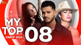 🇩🇰 Dansk Melodi Grand Prix 2024  My Top 8 Denmark Eurovision 2024 [upl. by Talanian]