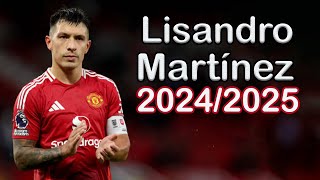 Lisandro Martínez 20242025  Defensive Skills amp Goals highlight [upl. by Eustace]