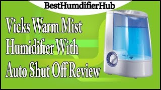 Vicks Warm Mist Humidifier with Auto Shut Off Review [upl. by Adym450]