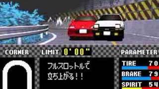 Initial D GBA AE86 vs Honda Civic [upl. by Yebot]