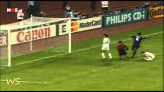 Patrick Kluivert Goal vs AC Milan Champions League Final 1995 [upl. by Luwana]