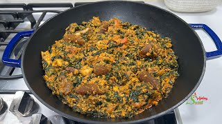 How To Make The Authentic Ghanaian Spinach StewKontomere StewNigerian Egusi Soup [upl. by Halvaard]