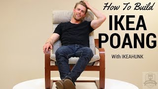 How to Assemble IKEA Poang Chair [upl. by Merrile]