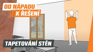 Jak na tapetování stěn [upl. by Atilrac]