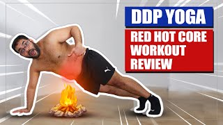 DDP Yoga Review  DDP Yoga Red Hot Core Home Workout  Weightloss Journey  Week 14 [upl. by Bohon]