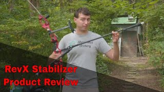 RevX Stabilizer By Shrewd Archery Designed For Compound And Recurve  Product Review [upl. by Rollecnahc]