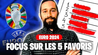 Euro 2024  Focus sur les 5 gros favoris  Analyse et pronostic foot [upl. by Isabelle]