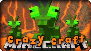 Minecraft Mods  CRAZY CRAFT 20  Ep  95 VOLCANIC MOBS Erebus Mod [upl. by Atsillak]