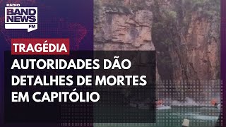 Autoridades dão detalhes de mortes em Capitólio Minas Gerais [upl. by Nebra52]