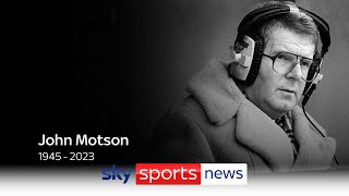 Legendary football commentator John Motson dies aged 77 [upl. by Niltiak]