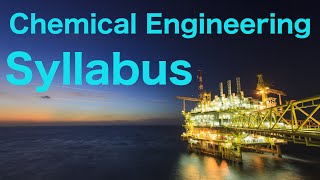 Introduction to Chemical Engineer Syllabus E01 [upl. by Nnayelhsa]