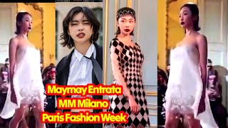 Maymay Entrata sa Milano Paris Fashion Week Runway [upl. by Adnalro899]