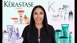 KERASTASE HAIR CARE THE DIFFERENCE BETWEEN THE LINES amp WHICH ONE IS RIGHT FOR YOU  JENIFER LARSON [upl. by Andreana]